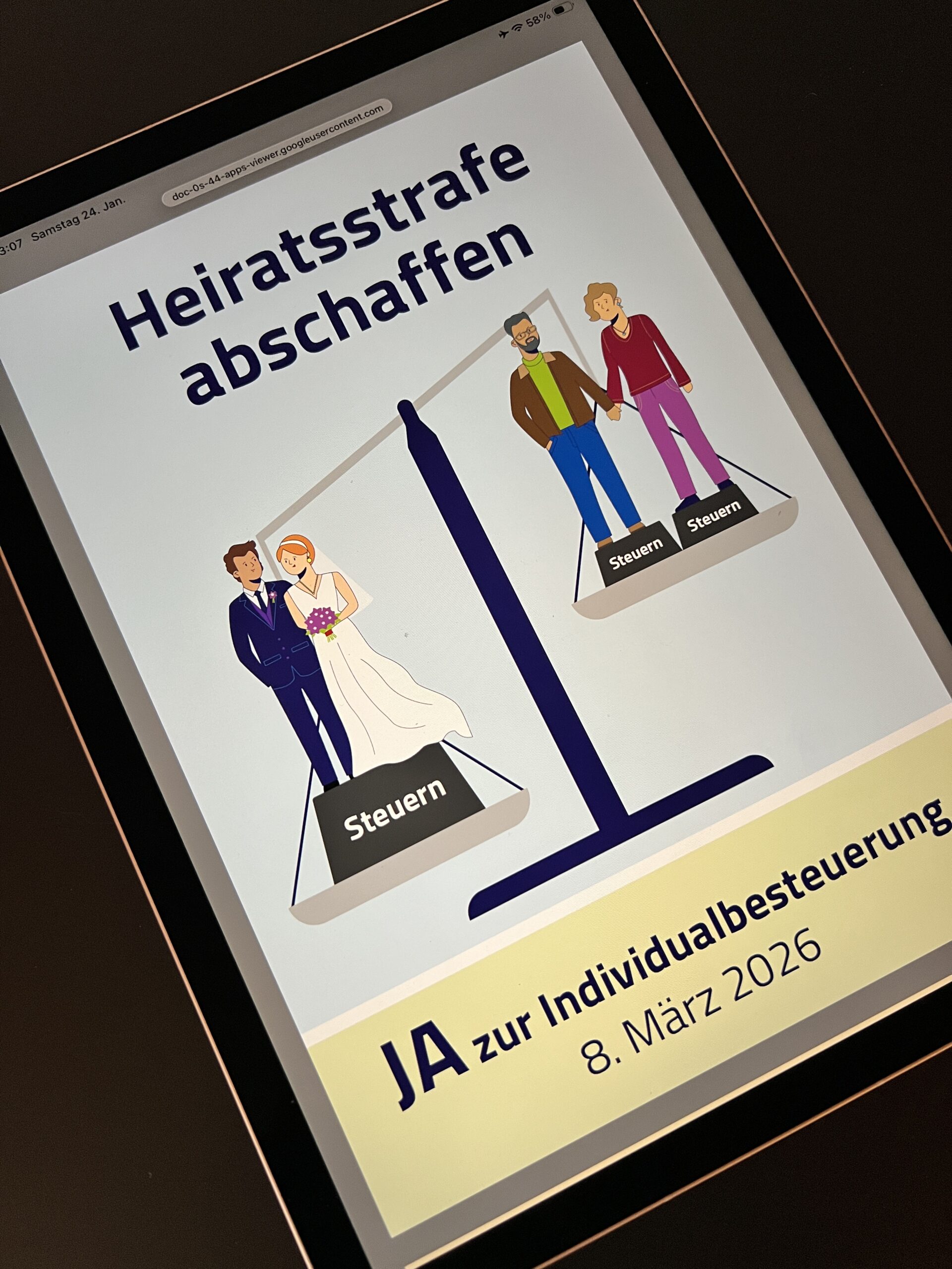 JA zur Individualbesteuerung